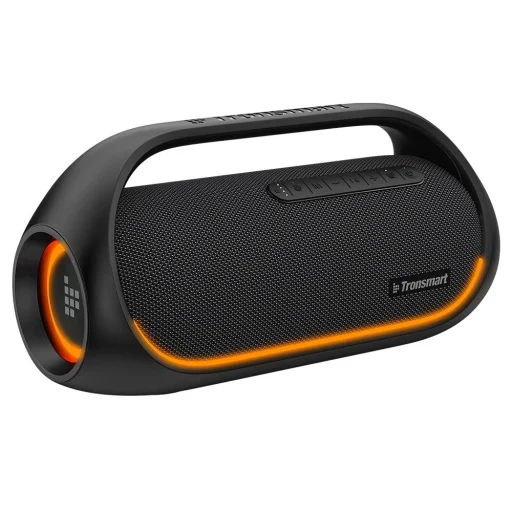 Tronsmart Bang Vízálló Bluetooth Vezeték nélküli Hangszóró 60W Powerbank Funkcióval fekete (723928) - 4