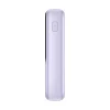Powerbank Baseus Qpow Pro Lightning kábellel, USB-C, USB, 10000mAh, 20W (lila) thumbnail