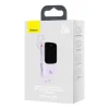 Powerbank Baseus Qpow Pro Lightning kábellel, USB-C, USB, 10000mAh, 20W (lila) thumbnail