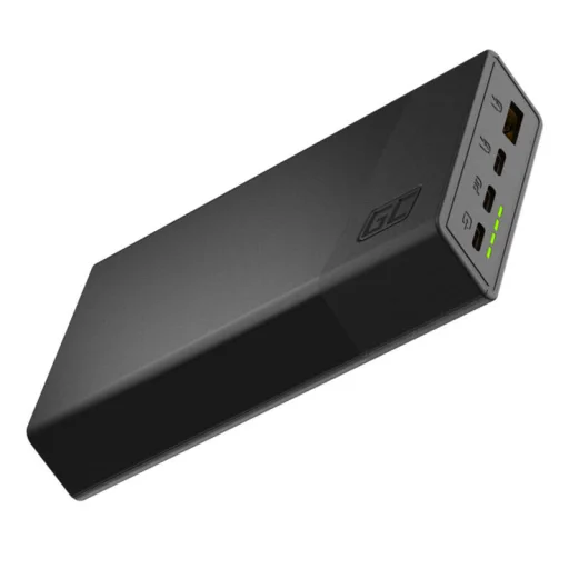 Green Cell Power Bank PBGC03S PowerPlay20s 20000mAh 22.5W (fekete) - 4