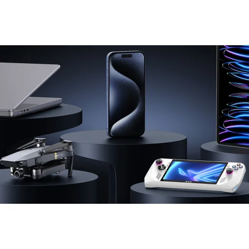 Ugreen PB770 48000mAh powerbank, 2x USB + 4x USB-C, 300W (szürke) - 7