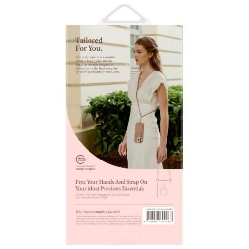 Uniq Coehl Savon mágneses töltésű tok iPhone 16 - Átlátszó tok - 7