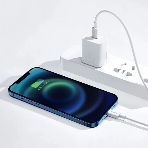 Baseus Superior Series USB-C / Lightning PD 20W 2 m kábel - fehér - 9