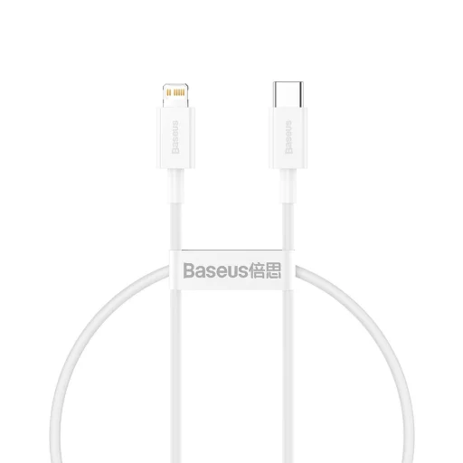 Baseus Superior Series USB-C / Lightning PD 20W 2 m kábel - fehér - 1