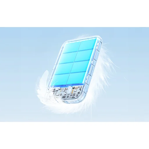 Mágneses powerbank 10000mAh Ugreen PB561, USB-C, 15W (bézs) - 6