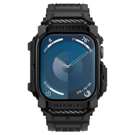 Apple Watch 10/11 (46 mm) Matt Fekete SPIGEN Rugged Armor „Pro” tok - 4