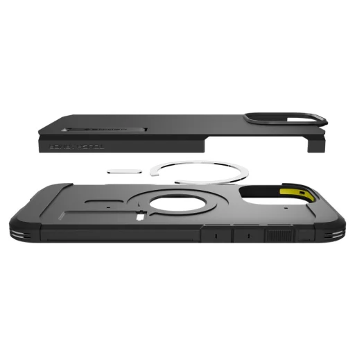  iPhone 16 Pro Fekete Spigen Tough Armor ”t” Mag Magsafe tok - 8