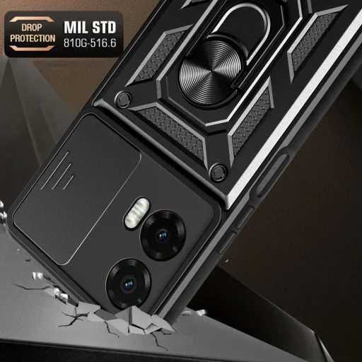 Tech-protect Camshield Pro Motorola Moto G35 5g Fekete Tok - 3