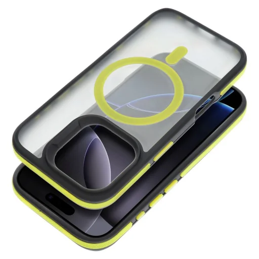  iPhone 17 Pro Max sárga NEO tok kompatibilis MagSafe tokkal - 4