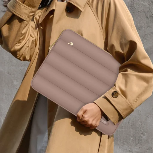 TECH-PROTECT PUFFY LAPTOP táska 15-16 DIÓ színben - 8