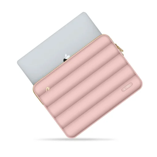 TECH-PROTECT PUFFY LAPTOP táska 13-14 DUSTY ROSE színben - 3