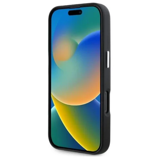  iPhone 16 Pro Max fekete Karl Lagerfeld Eredeti Keménytok FW Metal Plate MagSafe (KLHMP16XPGMSRPK) - 5