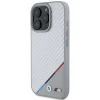  iPhone 16 Pro Eredeti BMW M Carbon Tricolor Line MagSafe tok (BMHMP16L23PUDTS) szürke thumbnail