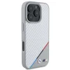  iPhone 16 Pro Eredeti BMW M Carbon Tricolor Line MagSafe tok (BMHMP16L23PUDTS) szürke thumbnail