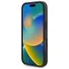  IPHONE 16 PRO BMW Hardcase M Lyuggatott Trikolor Nyomtatott Csíkok MagSafe (BMHMP16L23PUPTK) fekete eredeti tok thumbnail