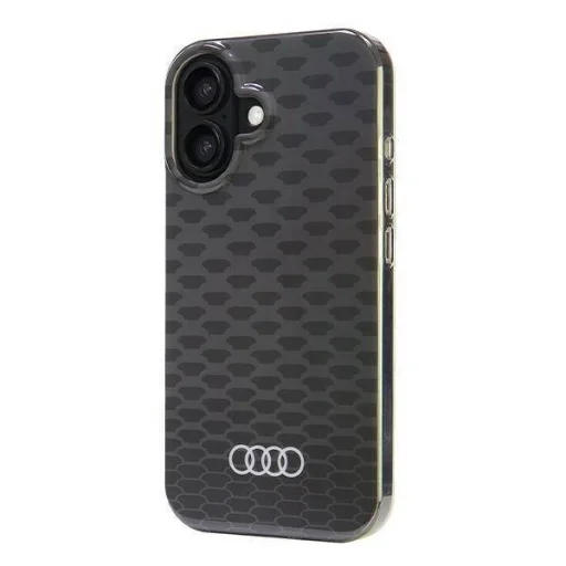  IPHONE 16 fekete Audi IML Stitching Pattern MagSafe Eredeti tok - 3