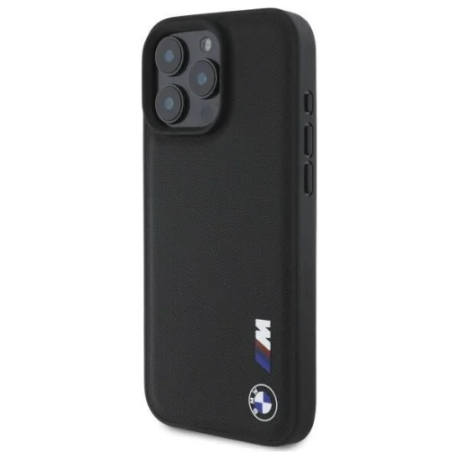  iPhone 16 Pro Max BMW Hardcase Sima Gumi Logóval Eredeti fekete tok - 2
