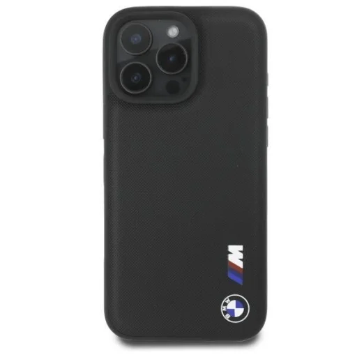  iPhone 16 Pro Max BMW Hardcase Sima Gumi Logóval Eredeti fekete tok - 3