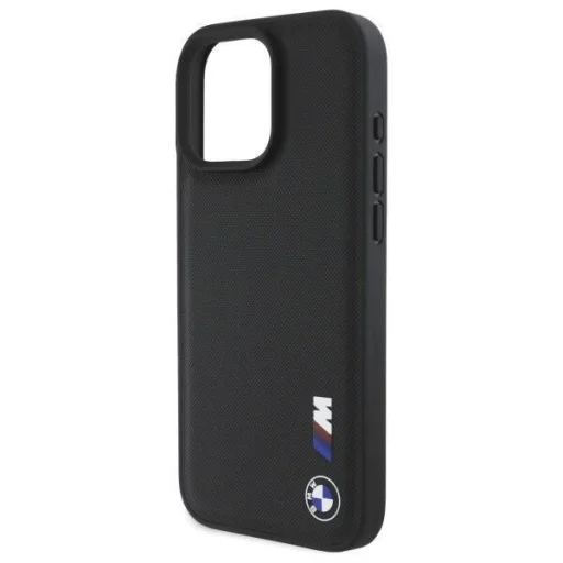  iPhone 16 Pro Max BMW Hardcase Sima Gumi Logóval Eredeti fekete tok - 6