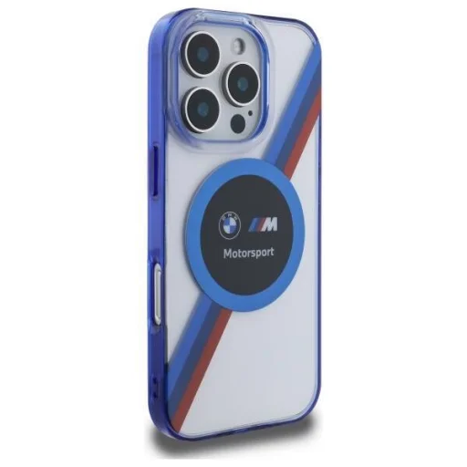  IPHONE 16 PRO BMW Hardcase Motorsport IML Kör MagSafe Eredeti átlátszó tok (BMHMP16L23HTPUT) - 4