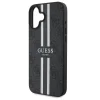  iPhone 16 Fekete Guess Hardcase 4G Printed Stripes MagSafe tok (GUHMP16SP4RPSK) - 6