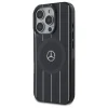 Eredeti iPhone 16 Pro Max Mercedes Tok, kemény tok MB dupla rétegű keresztvonalas MagSafe (MEHMP16X23HRSK) fekete tok thumbnail