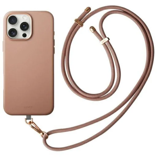 iPhone 16 Pro Max UNIQ Coehl Muse Mágneses Töltés Dusty Nude barna tok - 1