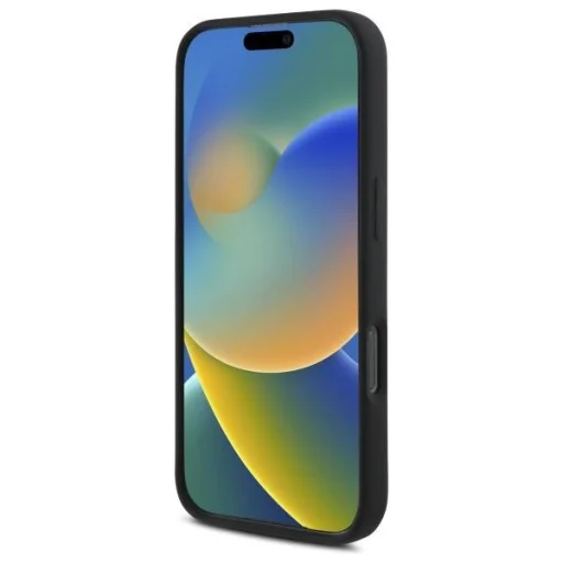 Eredeti tok IPHONE 16 PRO MAX AMG keménytok kockás zászló mintával MagSafe (AMHMP16X2SCFR) fekete tok - 5