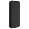  iPhone 16 Pro Fekete BMW Fliptok Signature Leather Wordmark Eredeti tok thumbnail