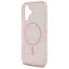  IPHONE 16 Rózsaszín Guess Hardcase IML Glitter Circle MagSafe Eredeti Tok thumbnail