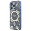  IPHONE 16 PRO MAX kék Guess Hardcase IML Peony On 4G Background MagSafe (GUHMP16XH4PYEEB) eredeti tok thumbnail