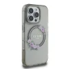  iPhone 16 Pro Max Fekete Guess Eredeti kemény tok IML Flowers Wreath MagSafe tok thumbnail