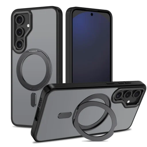 TECH-PROTECT Magsafe GALAXY S24 FE MATT FEKETE tok - 1
