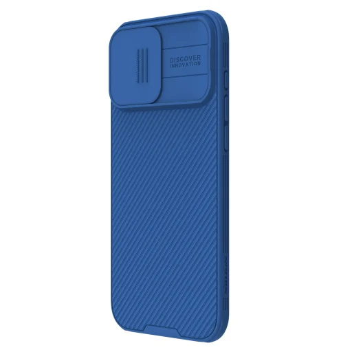Nillkin CamShield PRO Mágneses Kemény Tok Apple iPhone 16 Pro Max Kék tok - 2