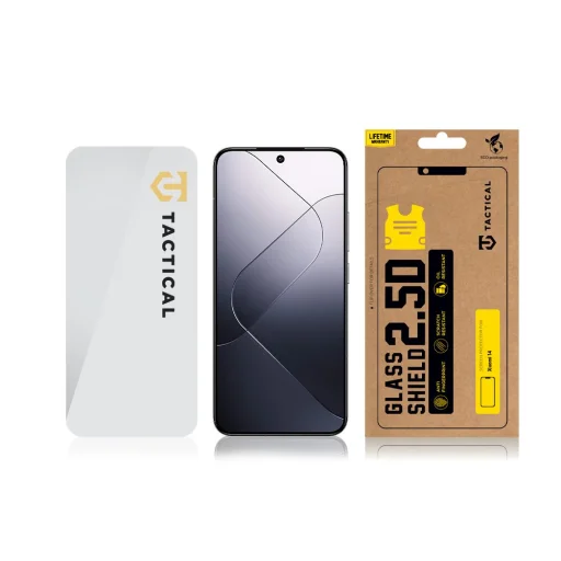 Tactical Glass Shield 2.5D üvegfólia Xiaomi 14-hez átlátszó - 3
