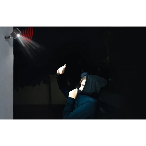 Vezeték nélküli 3MP WiFi kültéri kamera ieGeek ZS-GX3S fekete napelemes panellel - 4