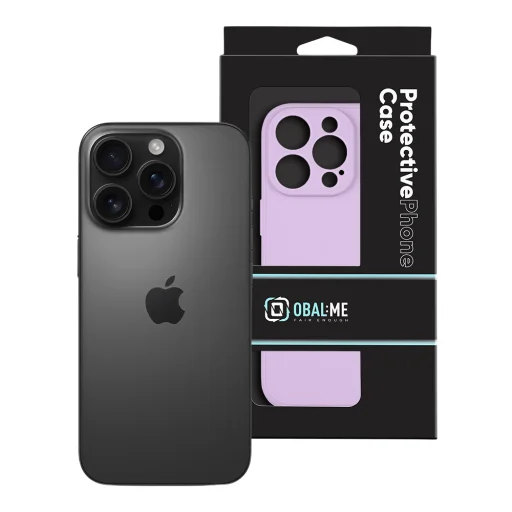 OBAL:ME Matt TPU Tok Apple iPhone 16 Pro Lila Tok - 3