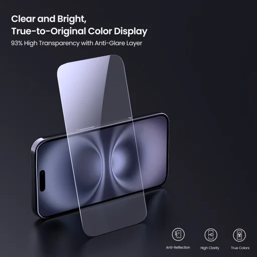 Nillkin Tempered Glass 0.2mm H+ PRO 2.5D üvegfólia for Apple iPhone 16 (applikátorral) - 3