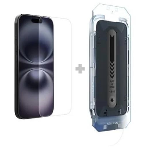 Nillkin Tempered Glass 0.2mm H+ PRO 2.5D üvegfólia for Apple iPhone 16 (applikátorral) - 1