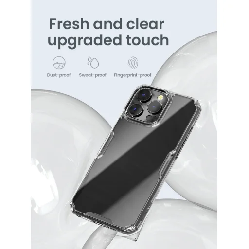 Nillkin Nature TPU PRO tok Apple iPhone 16 Pro Max Kék - 4