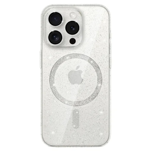Apple iPhone 17 Air Átlátszó Glitter Magsafe tok - 2