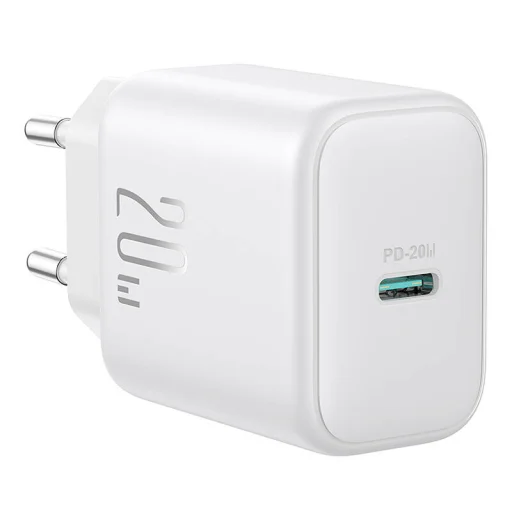 Joyroom JR-TCF20 PD20W EU hálózati USB-C töltő (fehér) - 1