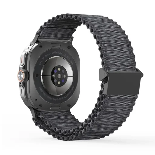 DUX DUCIS YC nylon szíj Samsung Galaxy Watch Ultra 2024/2025 (47mm) Sötétszürke - 4