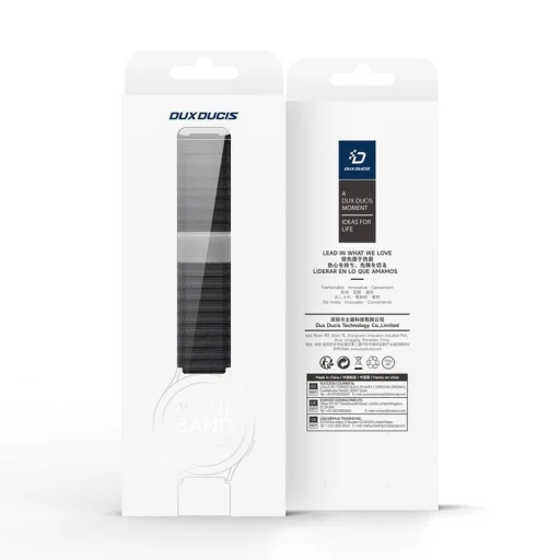 DUX DUCIS YC nylon szíj Samsung Galaxy Watch Ultra 2024/2025 (47mm) Sötétszürke - 6