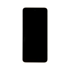 Motorola G13 LCD kijelző + Érintőegység + Előlapi borítás fekete (Szerviz csomag)