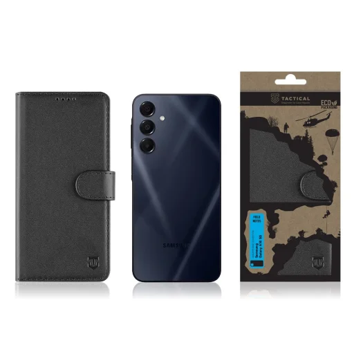 Tactical Field Notes fliptok Samsung Galaxy A16 5G-hez fekete - 3