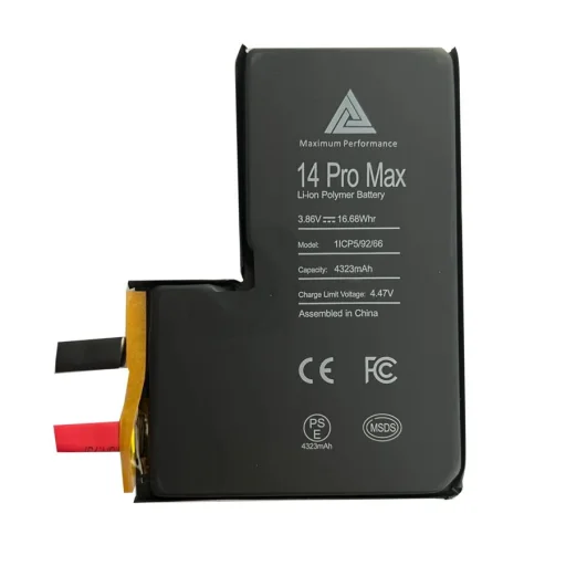 Akkumulátor iPhone 14 PRO MAX-hoz rugalmas csatlakozás nélkül - 1