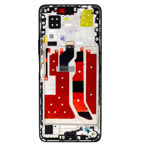 LCD Kijelző + Érintőegység + Elülső Borítás Huawei Nova 9 SE Midnight Black - 2