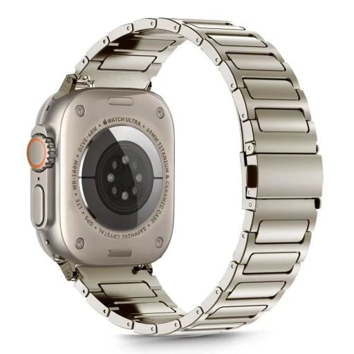 Tech-protect Stainless Classic Apple Watch 6 / 7 / 8 / 9 / 10 / 11 / Se / Ultra 1 / 2 (44 / 45 / 46 / 49 Mm) Titánium - 2