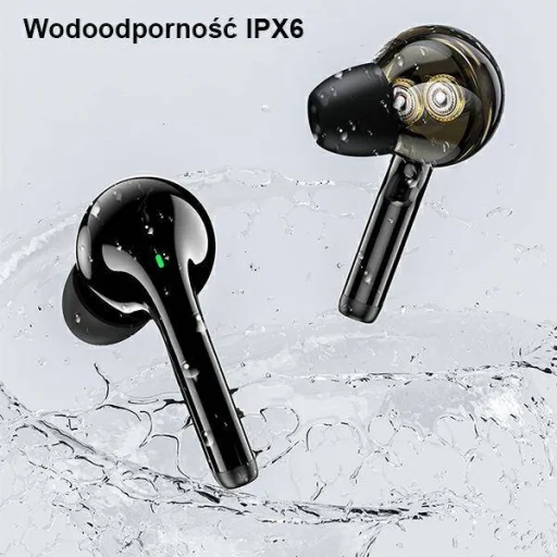 Bluetooth 5.3 TWS Fülhallgató + AWEI Dokkoló Állomás (T12P) fekete - 8